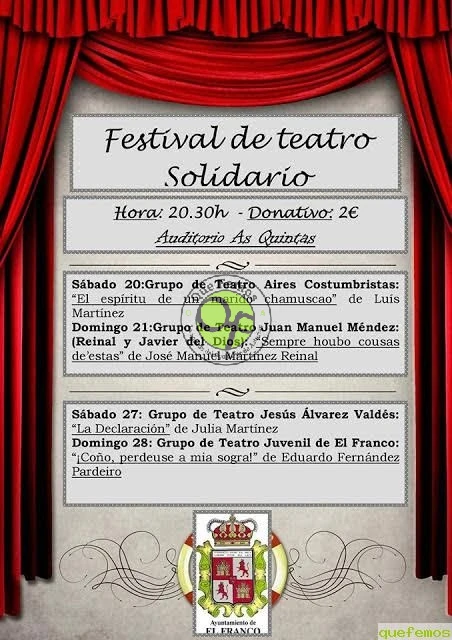 Festival de Teatro Solidario de El Franco 2016