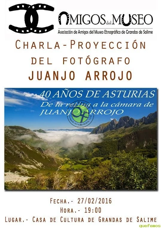 Charla-proyección de Juanjo Arrojo en Grandas de Salime