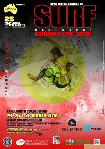 XXV Open Internacional de Surf 2016 en Tapia de Casariego