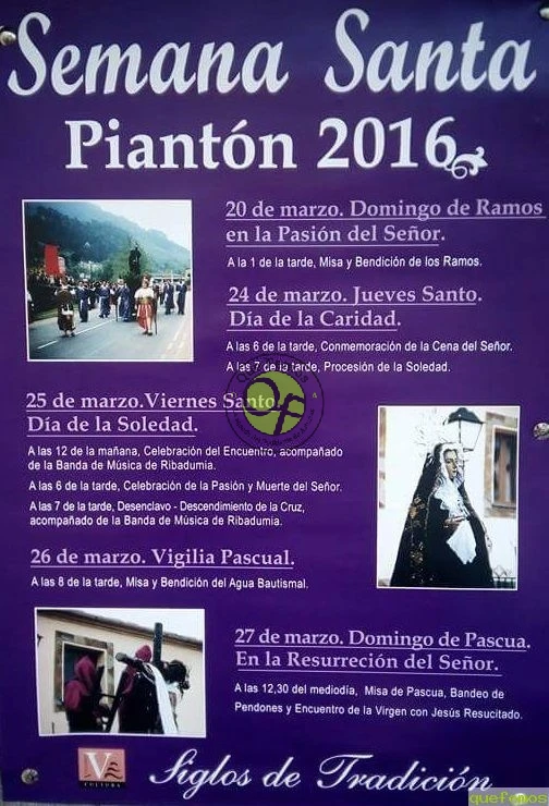 Semana Santa 2016 en Piantón