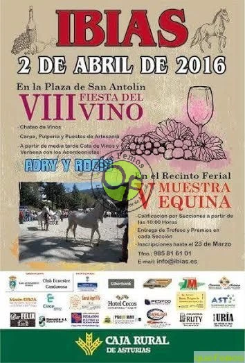 VIII Fiesta del Vino en Ibias 2016