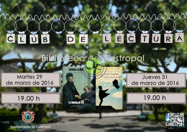 Clubes de Lectura Biblioteca de Castropol: marzo 2016