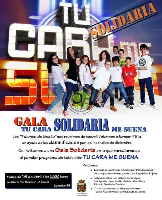 Gala Tu Cara Solidaria Me Suena en El Franco