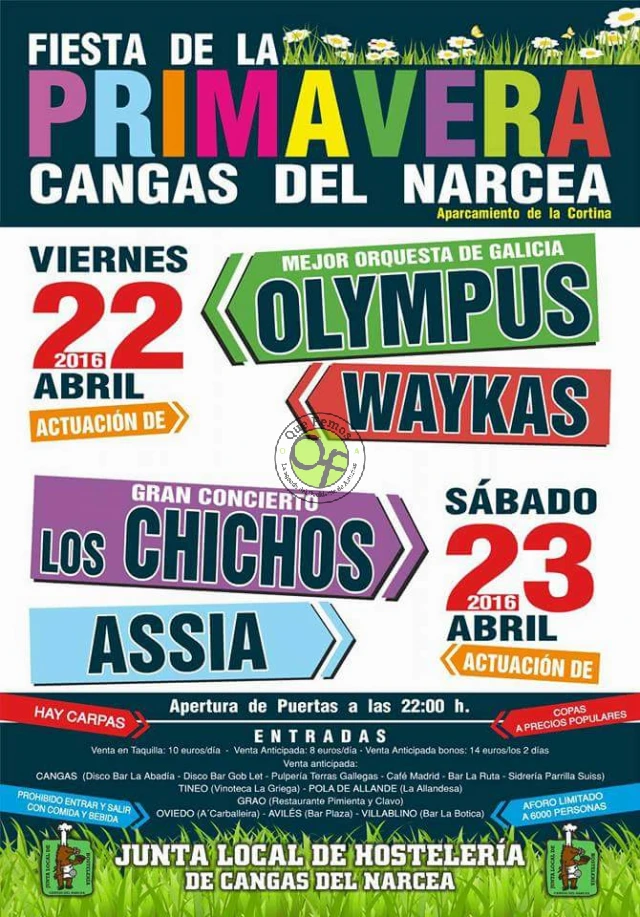 Fiesta de la Primavera 2016 en Cangas del Narcea
