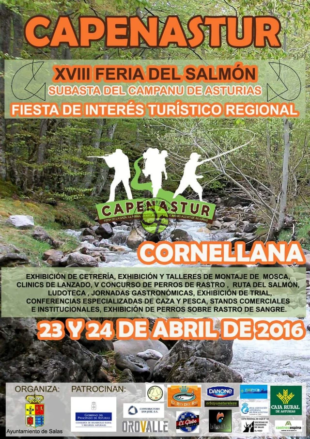 XVIII Feria del Salmón Capenastur 2016 en Cornellana