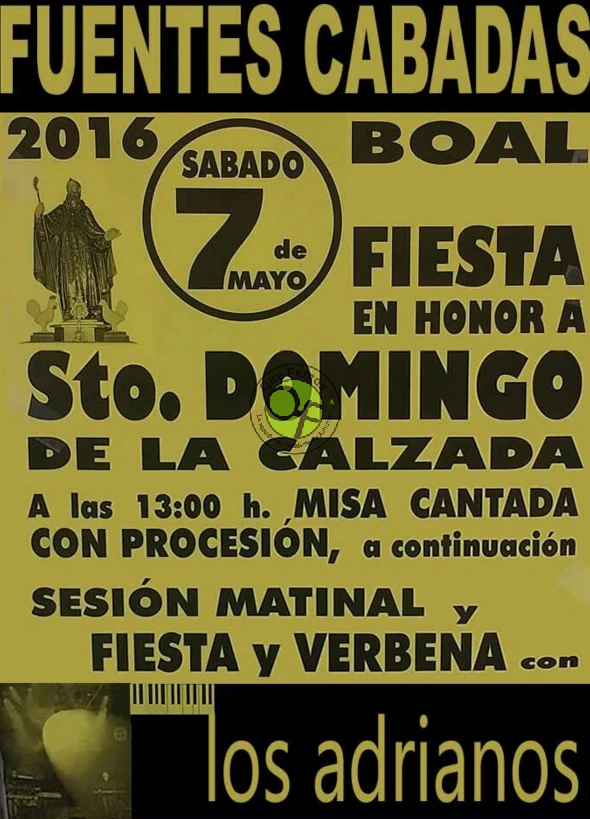 Fiesta de Santo Domingo 2016 en Fontescavadas
