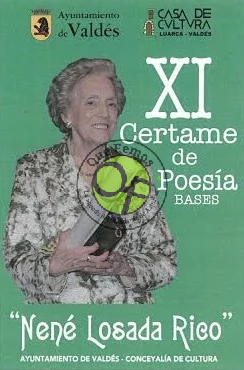 XI Certamen de poesía Nené Losada Rico 2016, en Luarca