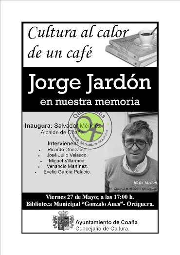 Cultura al Calor de un Café: Coaña homenajea a Jorge Jardón