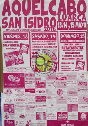 Fiestas de San Isidro 2016 en Aquelcabo