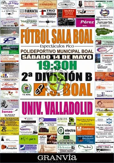 El encuentro F.S. Boal vs Universidad de Valladolid, pone el punto y final a la temporada