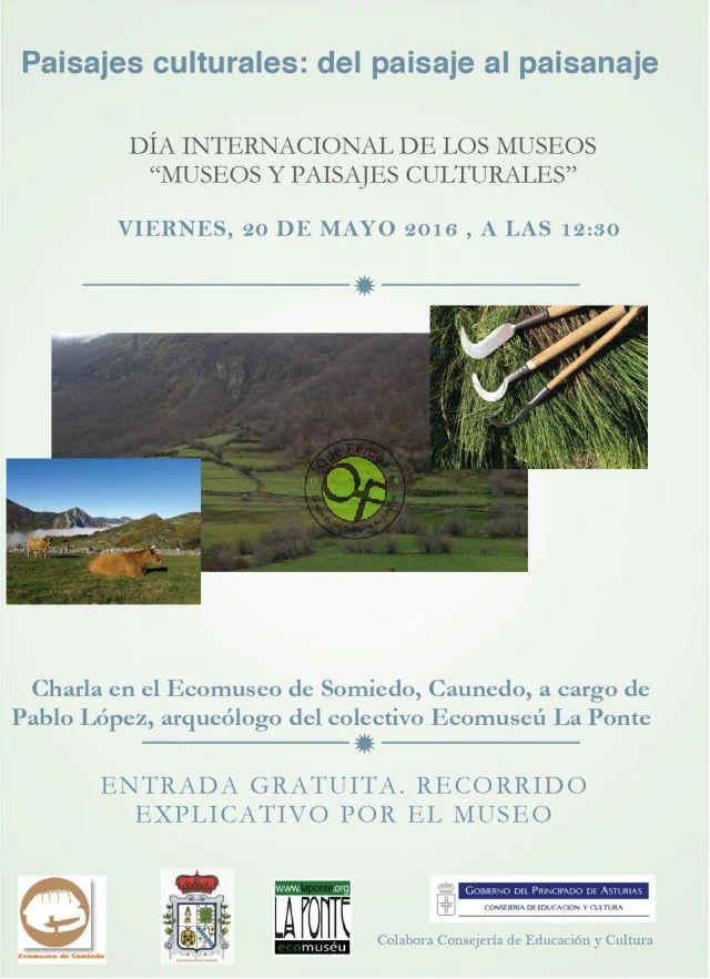 Charla en el Ecomuseo de Somiedo con el arqueólogo Pablo López