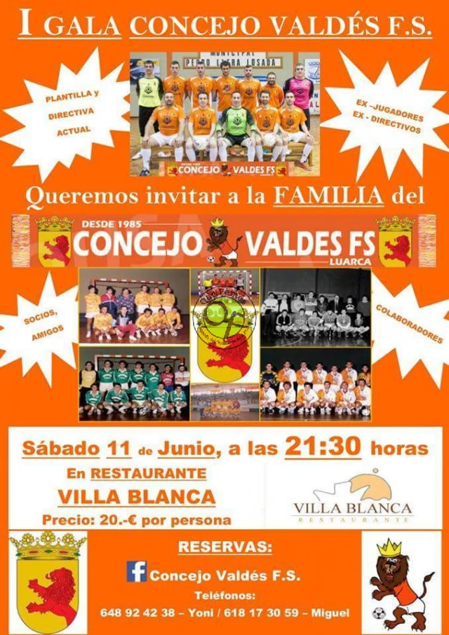 I Gala del Concejo Valdés F.S.