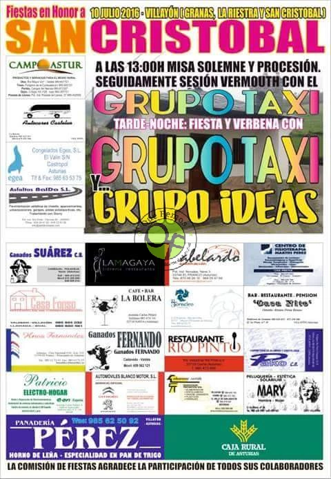 Fiestas de San Cristóbal 2016 en Granas, La Riestra y San Cristóbal