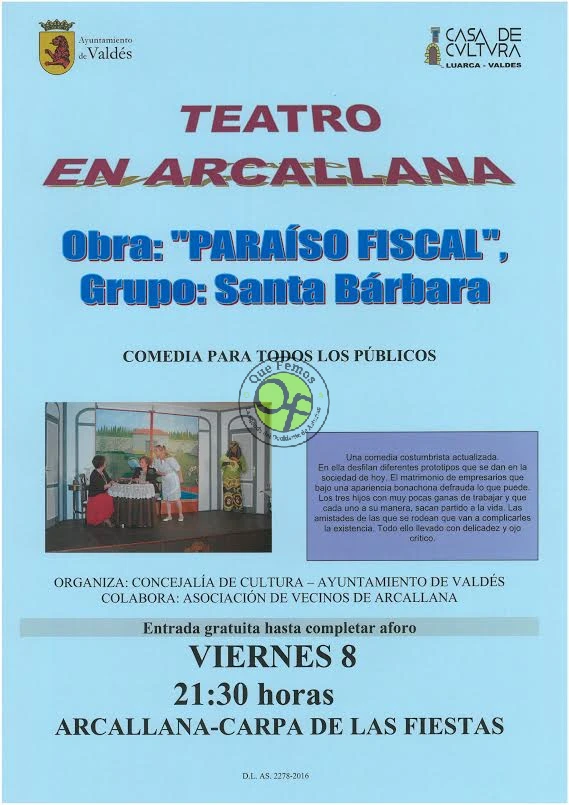 Teatro en Arcallana: 