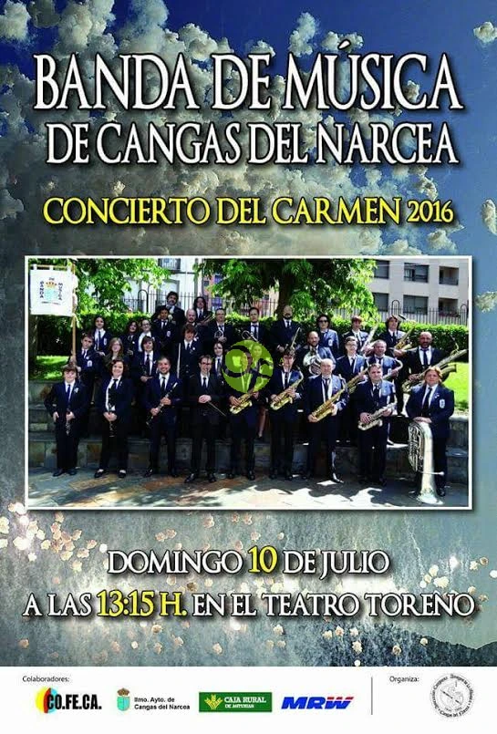 Concierto del Carmen 2016 en Cangas