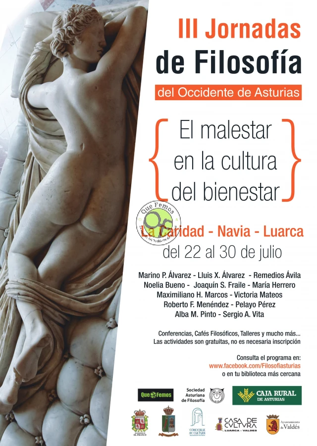 III Jornadas de Filosofía del Occidente de Asturias 2016