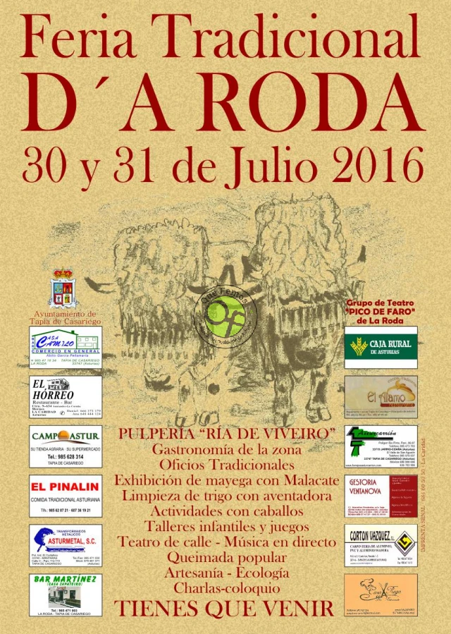 Feria Tradicional d'A Roda 2016
