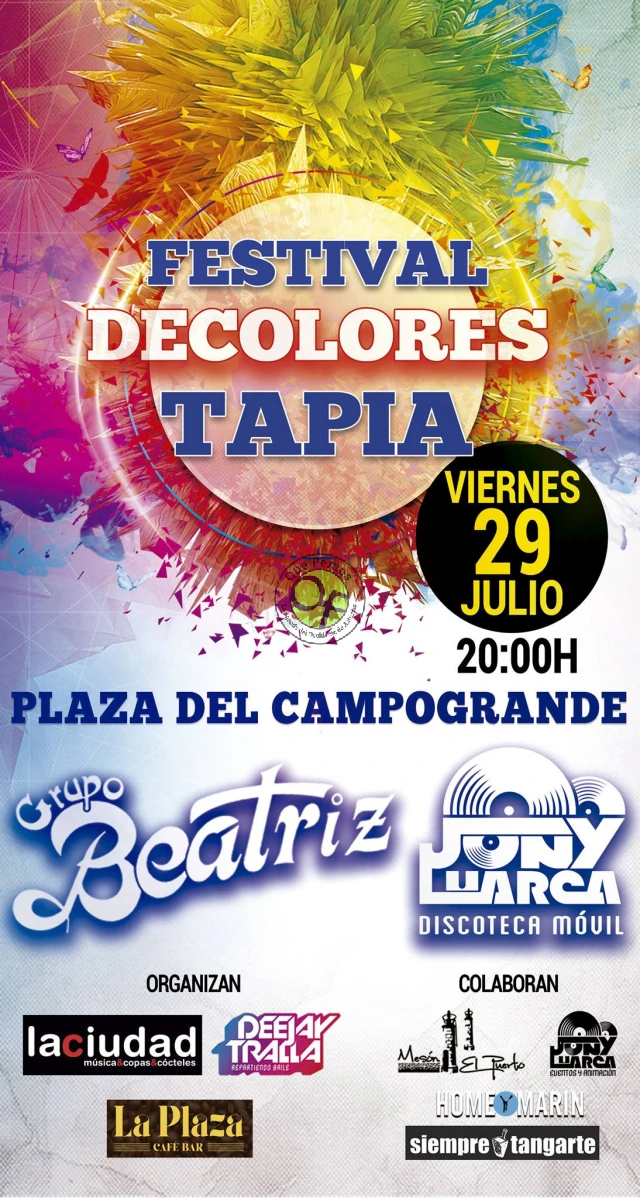 Festival de Colores en Tapia 2016