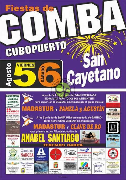 Fiestas de San Cayetano 2016 en Comba