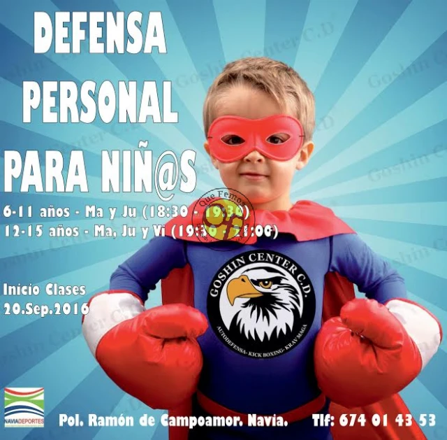 Clases de Defensa Personal para Niñ@s en Navia
