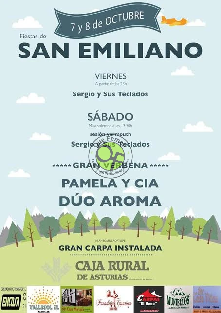 Fiestas del Rosario 2016 en San Emiliano
