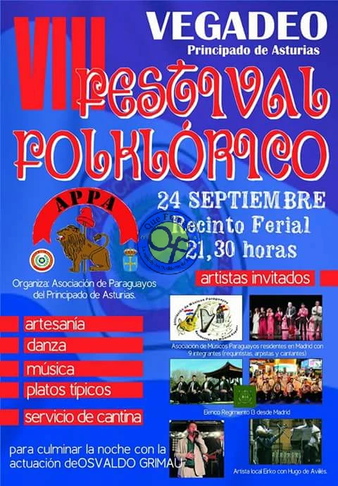 VIII Festival Folklórico 2016 en Vegadeo