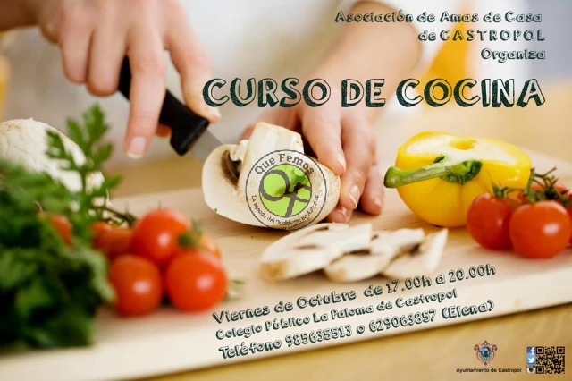 Curso de cocina en Castropol