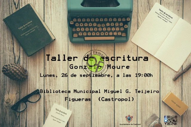 Taller de Escritura con Gonzalo Moure en As Figueiras