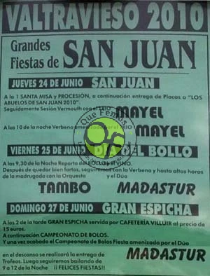 Fiestas de San Juan en Valtravieso 2010