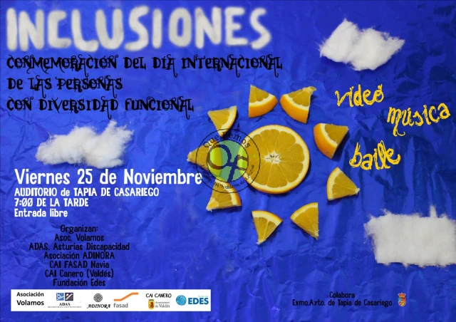 Festival Inclusiones 2016 en Tapia de Casariego