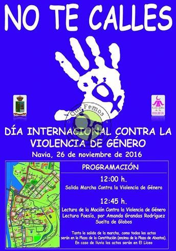 Navia celebra el Día Internacional Contra la Violencia de Género 2016