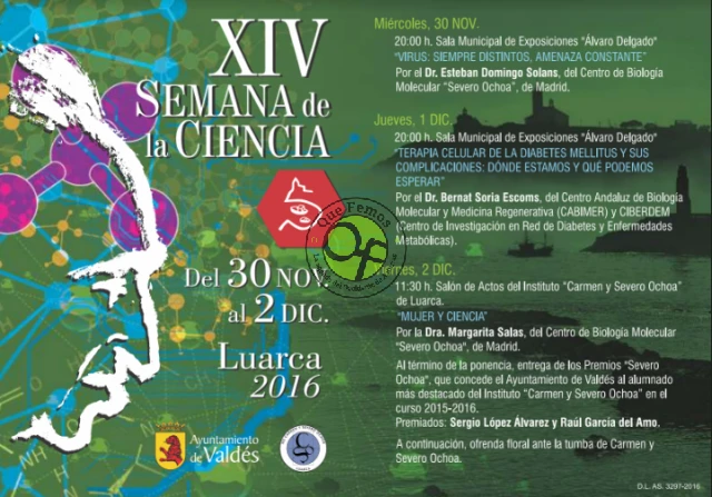 XIV Semana de la Ciencia en Luarca 2016