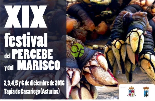 XIX Festival del Percebe y el Marisco 2016 en Tapia