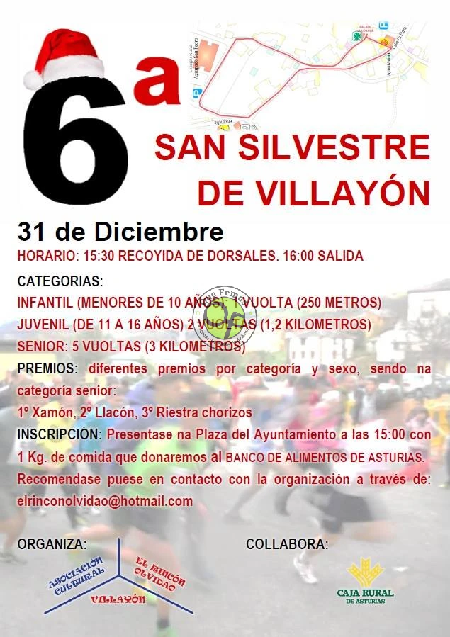 6ª San Silvestre de Villayón 2016