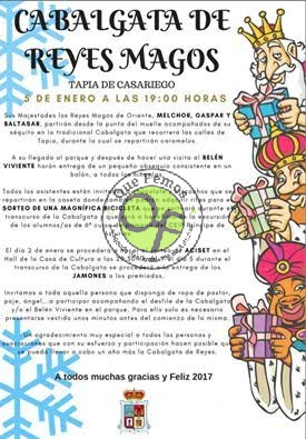 Cabalgata de Reyes 2017 en Tapia de Casariego