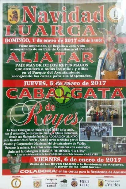 Cabalgata de Reyes Magos 2017 en Luarca