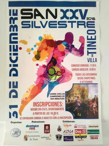 XXV San Silvestre Villa de Tineo 2016