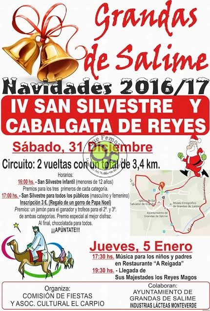 Cabalgata de Reyes 2017 en Grandas de Salime