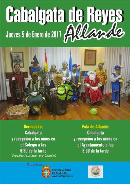 Cabalgata de Reyes 2017 en Allande