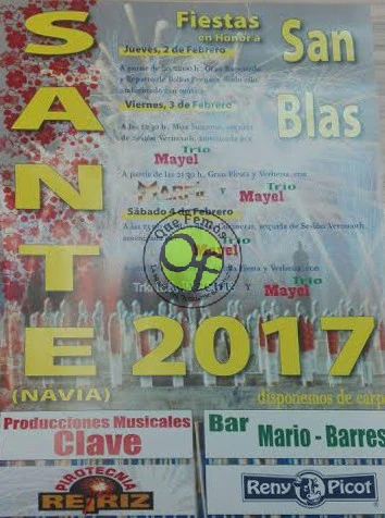 Fiestas de San Blas 2017 en Sante