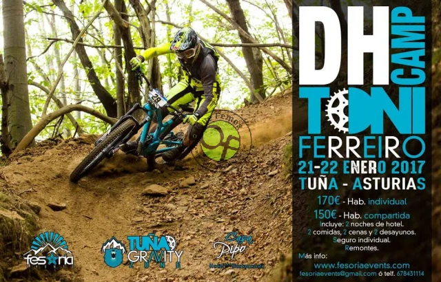 Campeonato de Ciclismo DH 2017 en Tuña