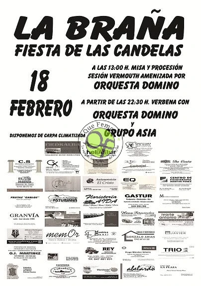 Fiesta de Las Candelas 2017 en A Braña