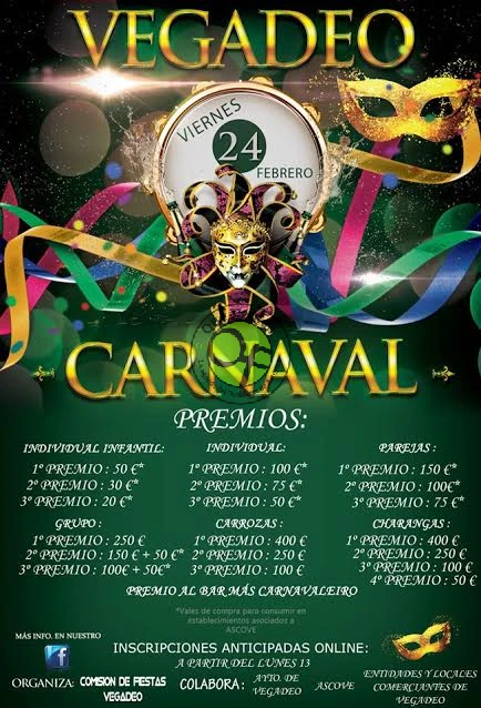 Carnaval 2017 en Vegadeo