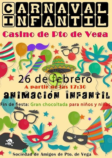 Carnaval Infantil 2017 en Puerto de Vega