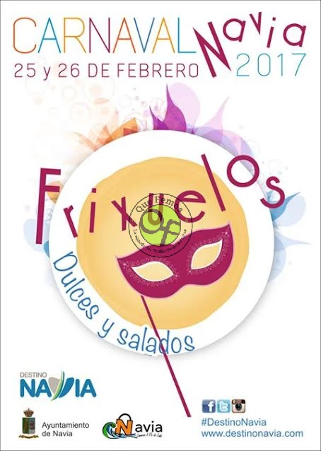 Frixuelos de Carnaval en Navia