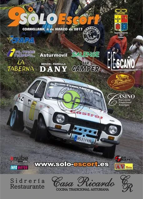 9º Rally Solo Escort 2017 en Cornellana