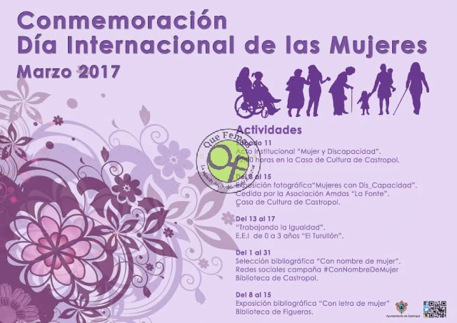Conmemoración del Día Internacional de las Mujeres 2017 en Castropol