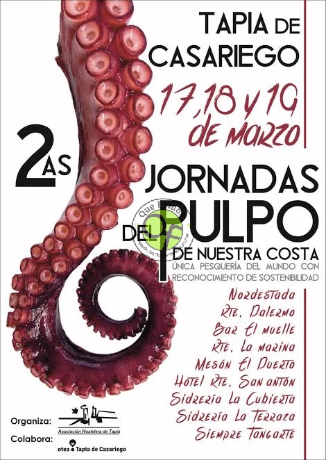 II Jornadas del Pulpo de Nuestra Costa en Tapia de Casariego 2017