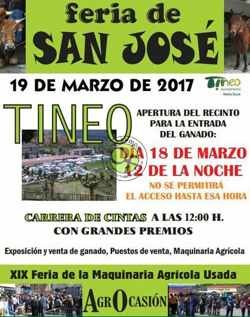 Feria de San José y la XIX Feria de Agrocasión 2017 en Tineo