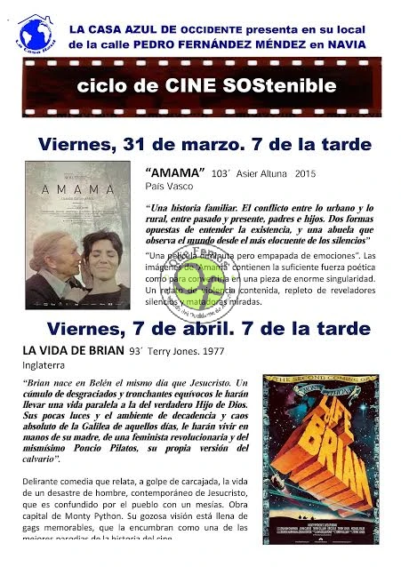 Ciclo de Cine SOStenible en La Casa Azul